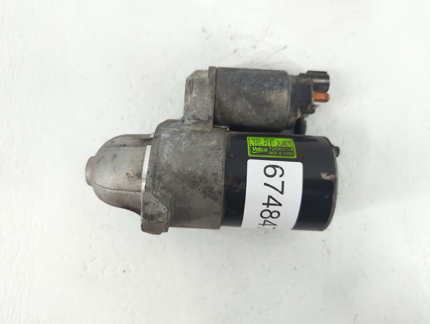 2014-2015 Kia Soul Car Starter Motor Solenoid OEM P/N:1206214 36100-2E121 Fits Fits 2014 2015 2016 OEM Used Auto Parts - Oem
