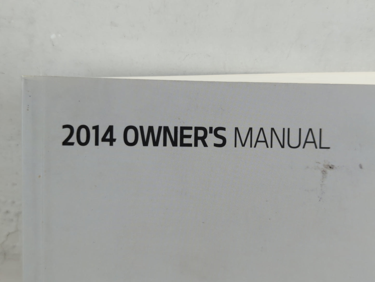 2014 Kia Soul Owners Manual Book Guide P/N:EB20-EU3DD OEM Used Auto Parts - Oemusedautoparts1.com