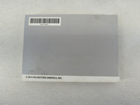 2014 Kia Soul Owners Manual Book Guide P/N:EB20-EU3DD OEM Used Auto Parts - Oemusedautoparts1.com