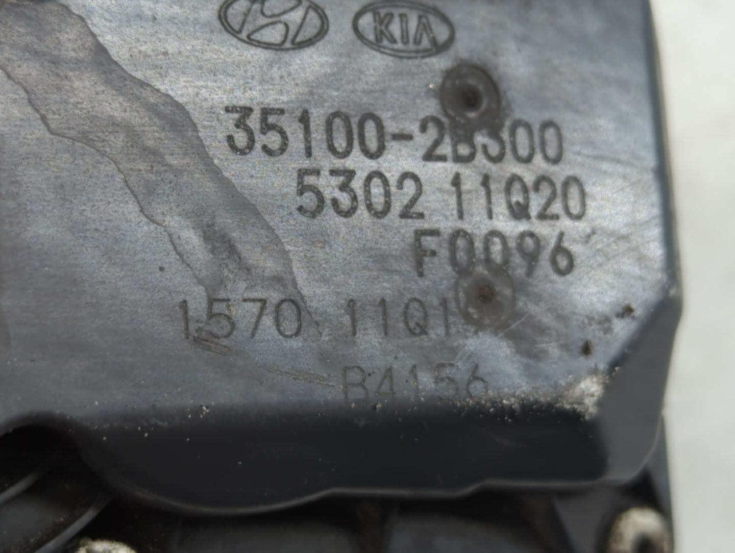 2012-2019 Kia Soul Throttle Body P/N:5302 11Q20 35100-2B300 Fits Fits 2012 2013 2014 2015 2016 2017 2018 2019 OEM Used Auto 