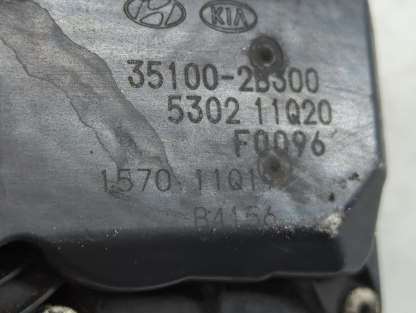 2012-2019 Kia Soul Throttle Body P/N:5302 11Q20 35100-2B300 Fits Fits 2012 2013 2014 2015 2016 2017 2018 2019 OEM Used Auto 