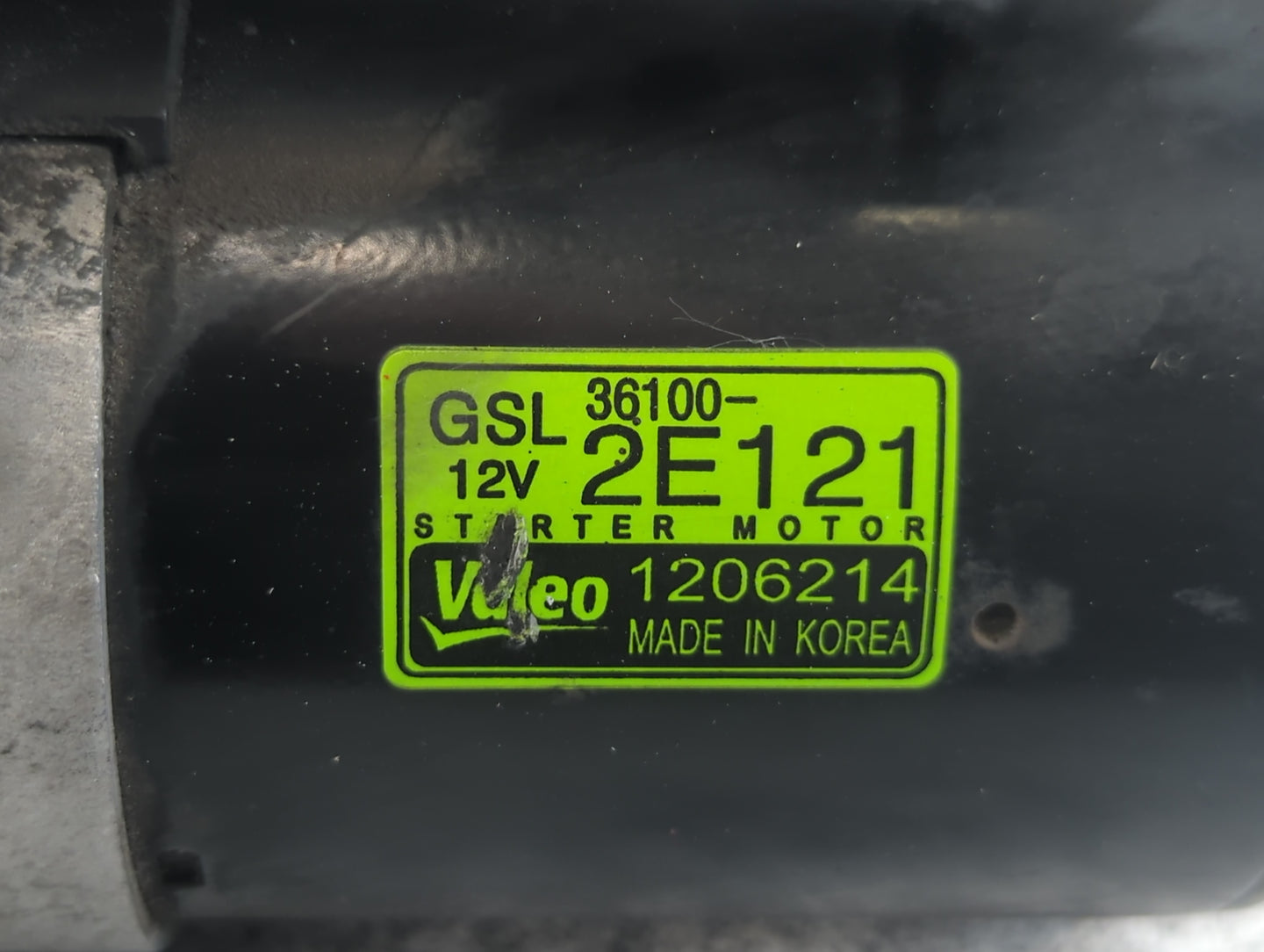 2014-2015 Kia Soul Car Starter Motor Solenoid OEM P/N:36100-2E121 Fits Fits 2014 2015 2016 OEM Used Auto Parts - Oemusedauto
