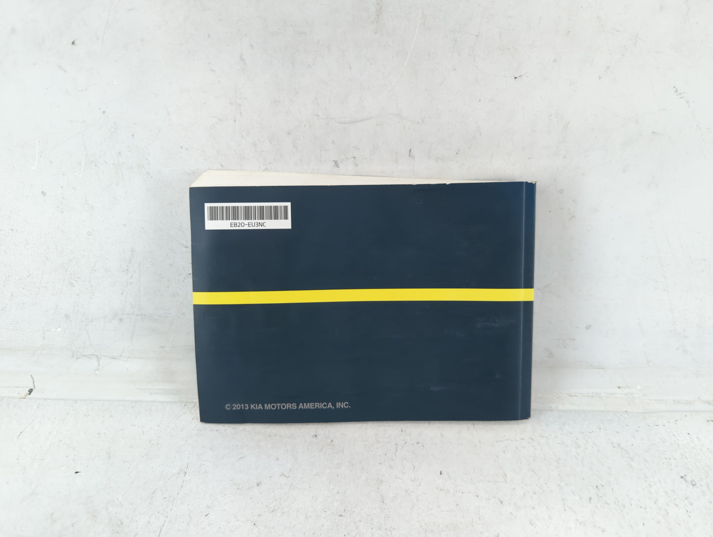 2014 Kia Soul Owners Manual Book Guide P/N:EB20-EU3NC OEM Used Auto Parts - Oemusedautoparts1.com