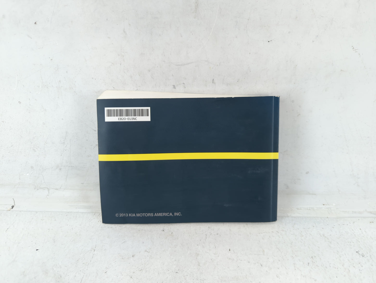 2014 Kia Soul Owners Manual Book Guide P/N:EB20-EU3NC OEM Used Auto Parts - Oemusedautoparts1.com