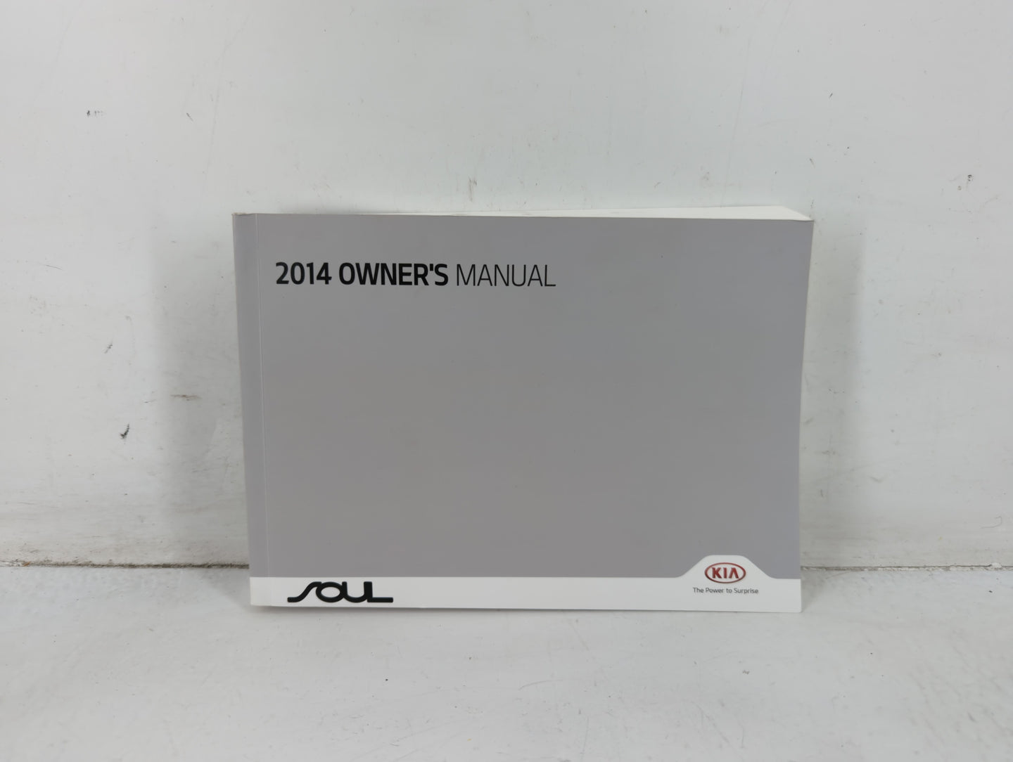 2014 Kia Soul Owners Manual Book Guide P/N:EB20-EU3DD OEM Used Auto Parts - Oemusedautoparts1.com