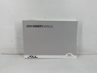 2014 Kia Soul Owners Manual Book Guide P/N:EB20-EU3DD OEM Used Auto Parts - Oemusedautoparts1.com