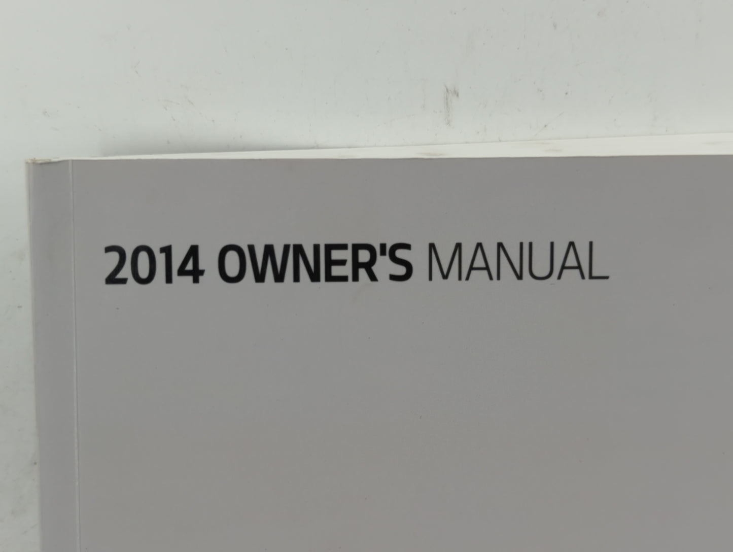 2014 Kia Soul Owners Manual Book Guide P/N:EB20-EU3DD OEM Used Auto Parts - Oemusedautoparts1.com