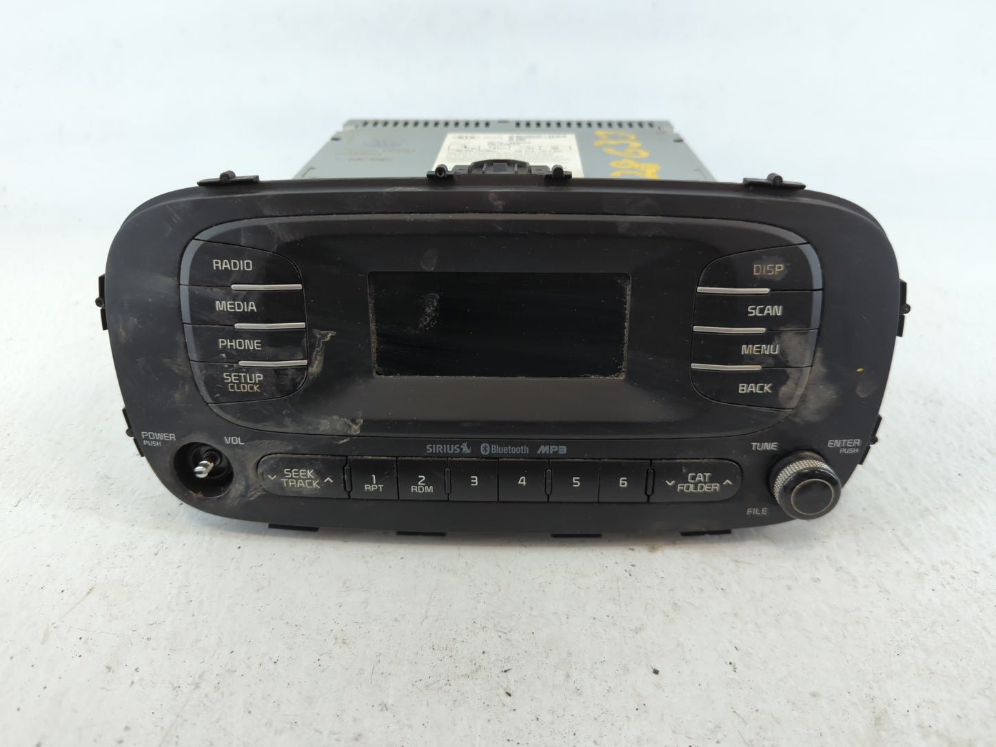 2014-2016 Kia Soul Am Fm Cd Player Radio Receiver - Oemusedautoparts1.com
