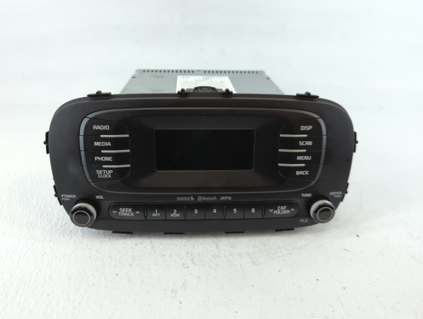 2014-2016 Kia Soul Radio AM FM Cd Player Receiver Replacement P/N:96170-B2090CA Fits Fits 2014 2015 2016 OEM Used Auto Parts