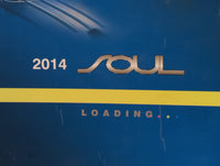 2014 Kia Soul Owners Manual Book Guide P/N:EB20-EU3NB OEM Used Auto Parts - Oemusedautoparts1.com