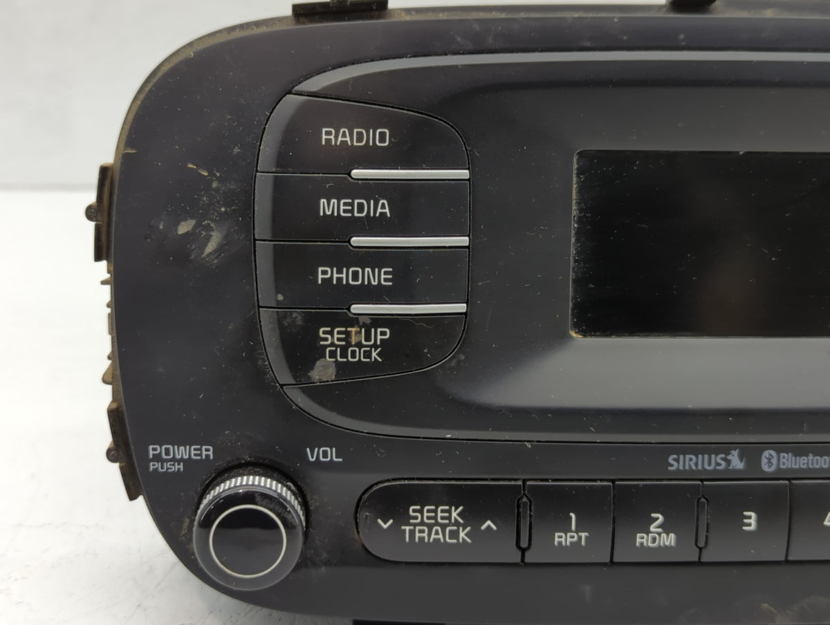 2014-2016 Kia Soul Am Fm Cd Player Radio Receiver 717092 - Oemusedautoparts1.com