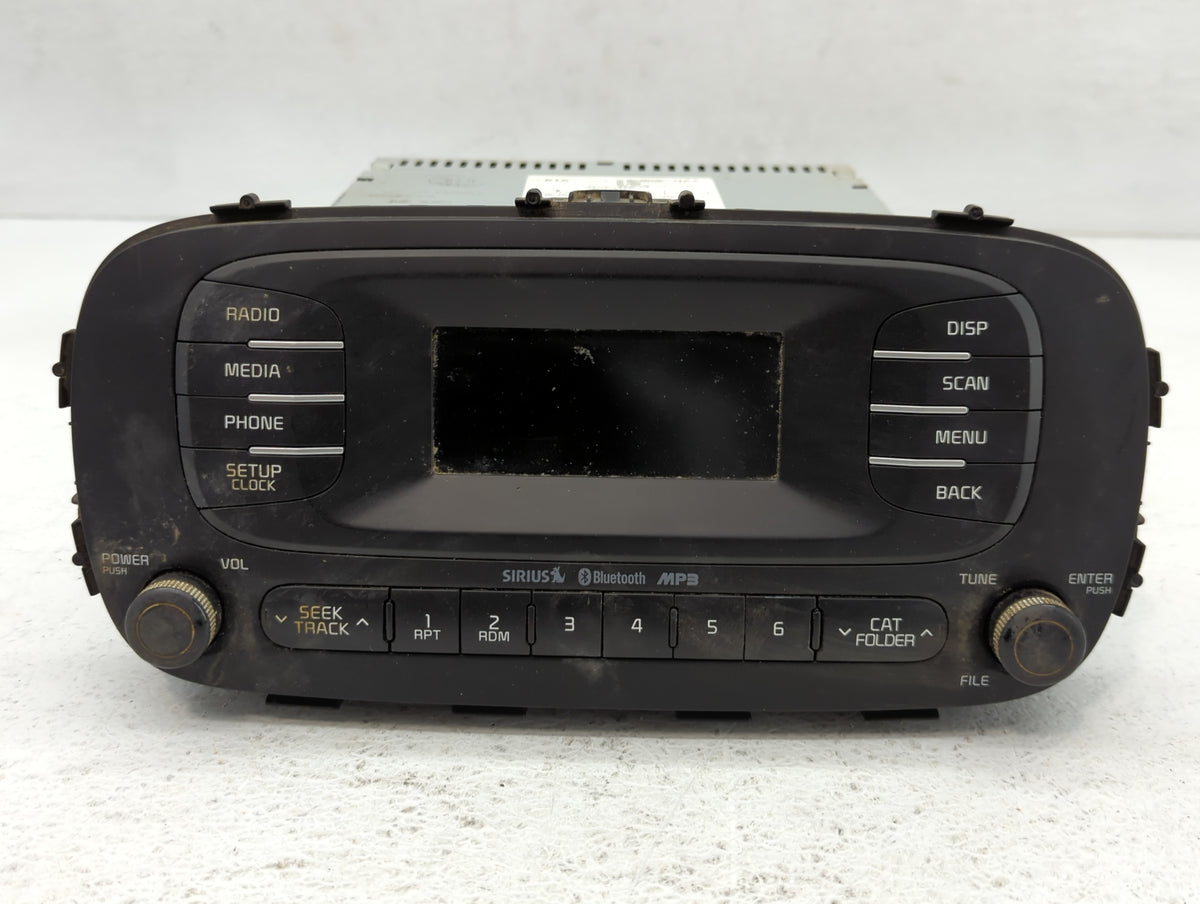 2014-2016 Kia Soul Radio AM FM Cd Player Receiver Replacement P/N:96170-B2090CA Fits Fits 2014 2015 2016 OEM Used Auto Parts