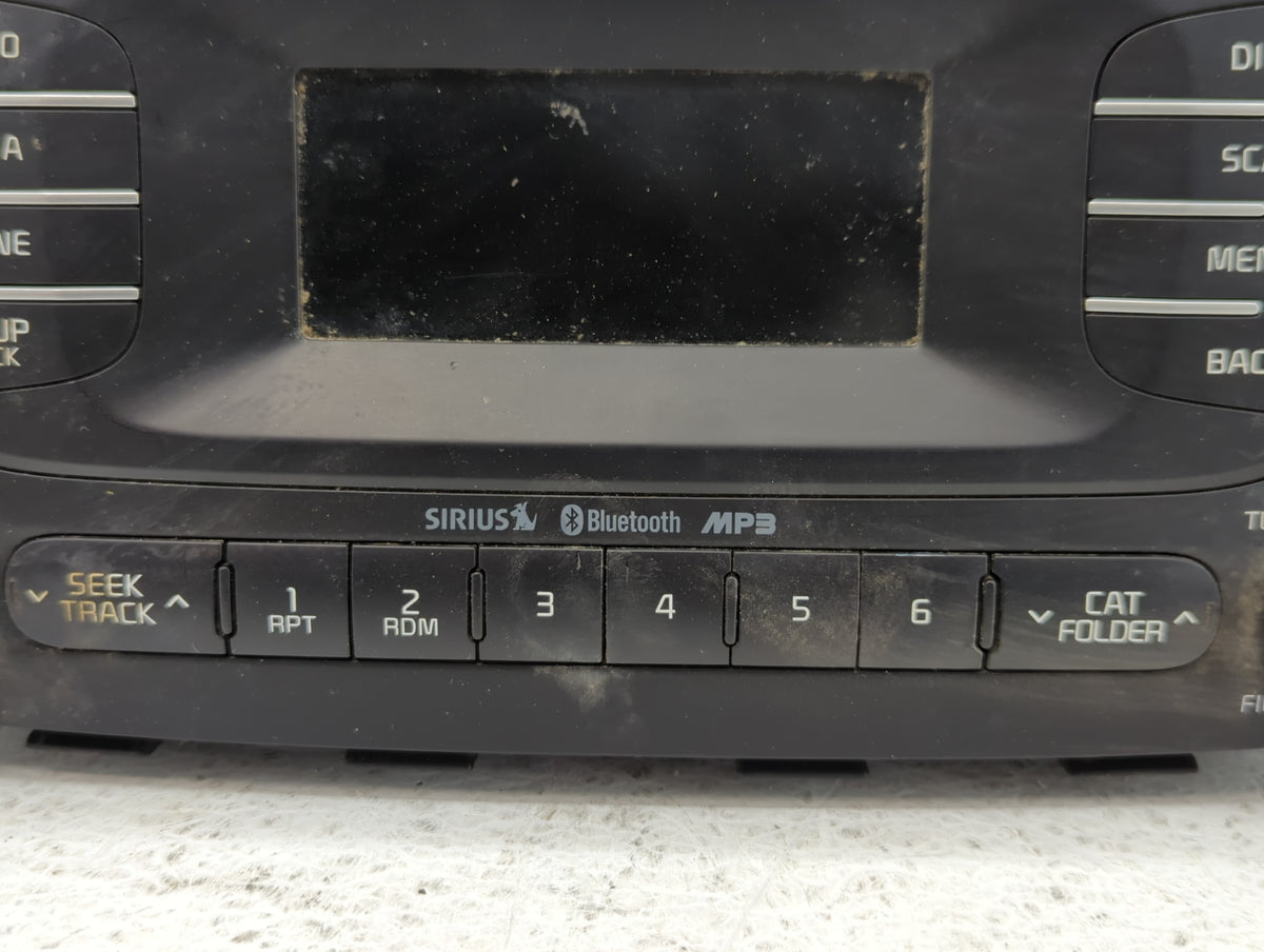2014-2016 Kia Soul Radio AM FM Cd Player Receiver Replacement P/N:96170-B2090CA Fits Fits 2014 2015 2016 OEM Used Auto Parts