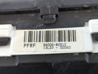 2014-2015 Kia Soul Instrument Cluster Speedometer Gauges P/N:13L23-00063 9400-B2510 Fits Fits 2014 2015 OEM Used Auto Parts 