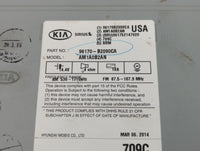 2014-2016 Kia Soul Am Fm Cd Player Radio Receiver - Oemusedautoparts1.com