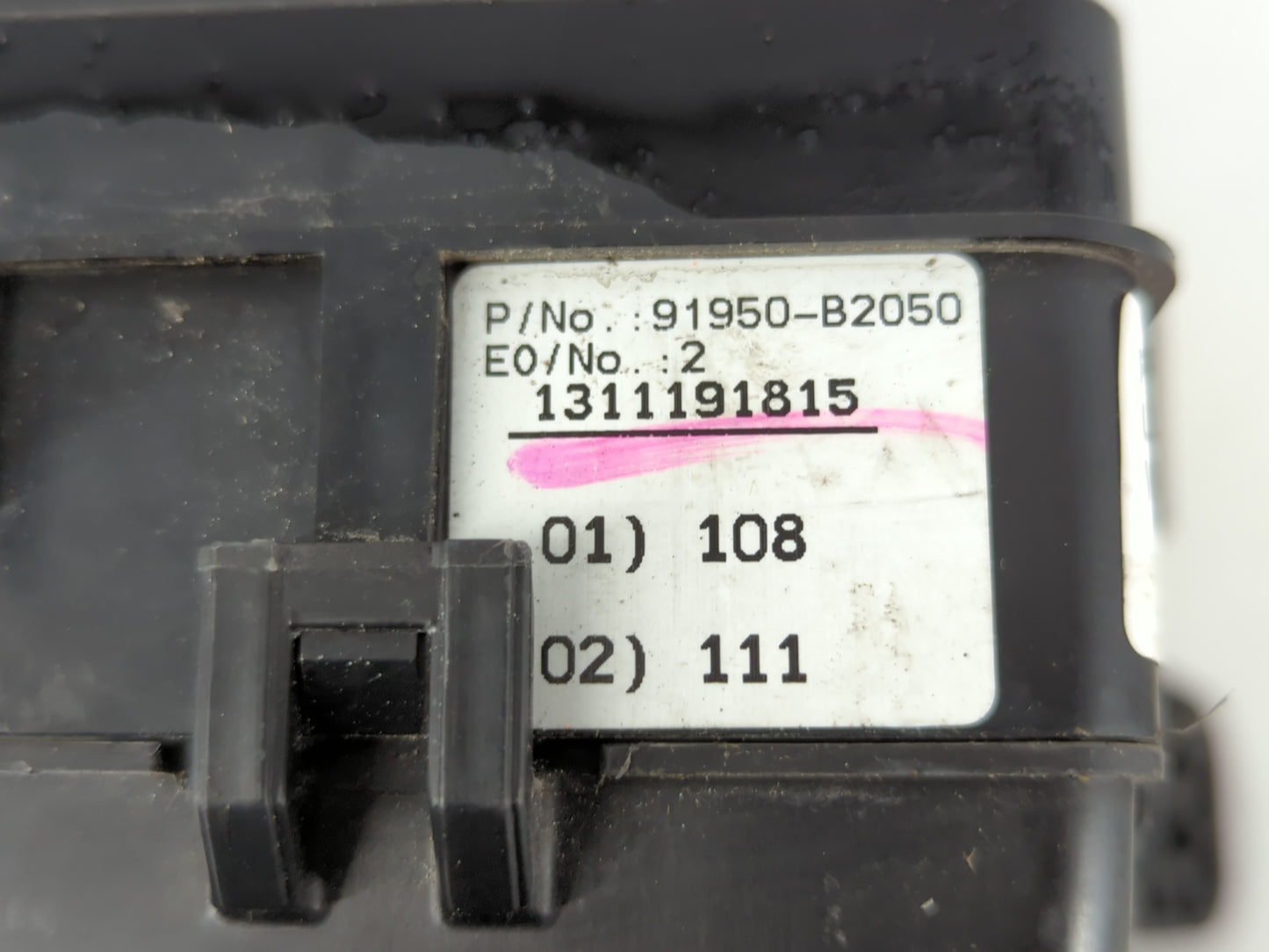 2014 Kia Soul Fusebox Fuse Box Panel Relay Module P/N:91950-B2050 Fits OEM Used Auto Parts - Oemusedautoparts1.com