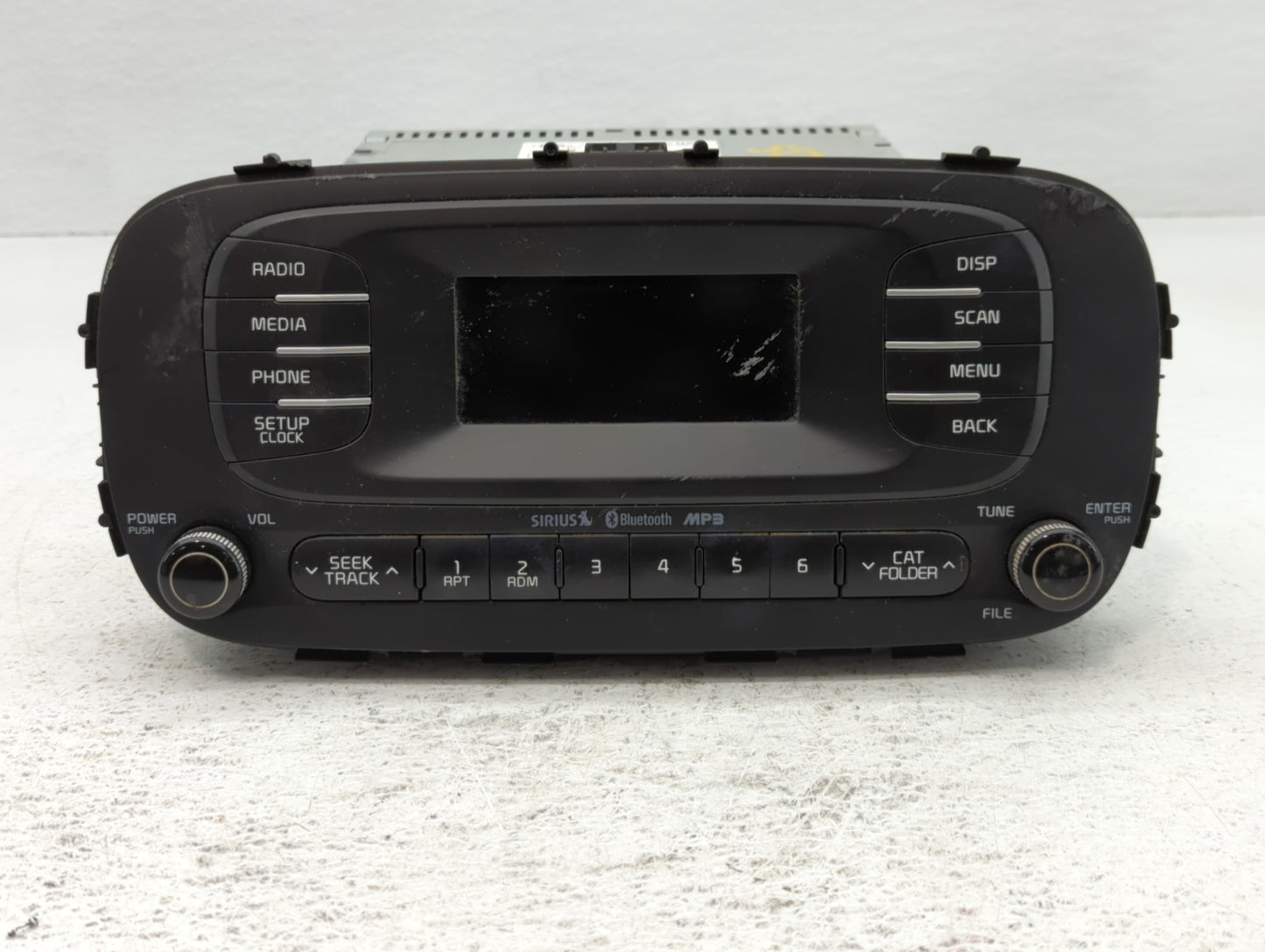 2014-2016 Kia Soul Radio AM FM Cd Player Receiver Replacement P/N:96170-B2090CA Fits Fits 2014 2015 2016 OEM Used Auto Parts