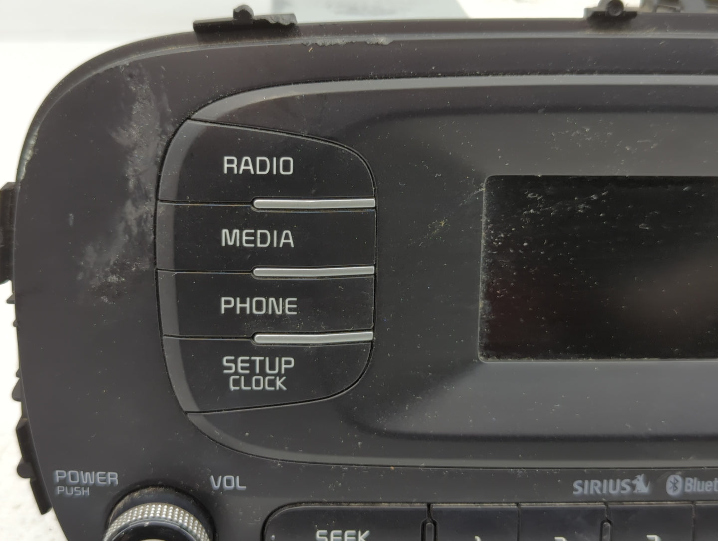 2014-2016 Kia Soul Radio AM FM Cd Player Receiver Replacement P/N:96170-B2090CA Fits Fits 2014 2015 2016 OEM Used Auto Parts