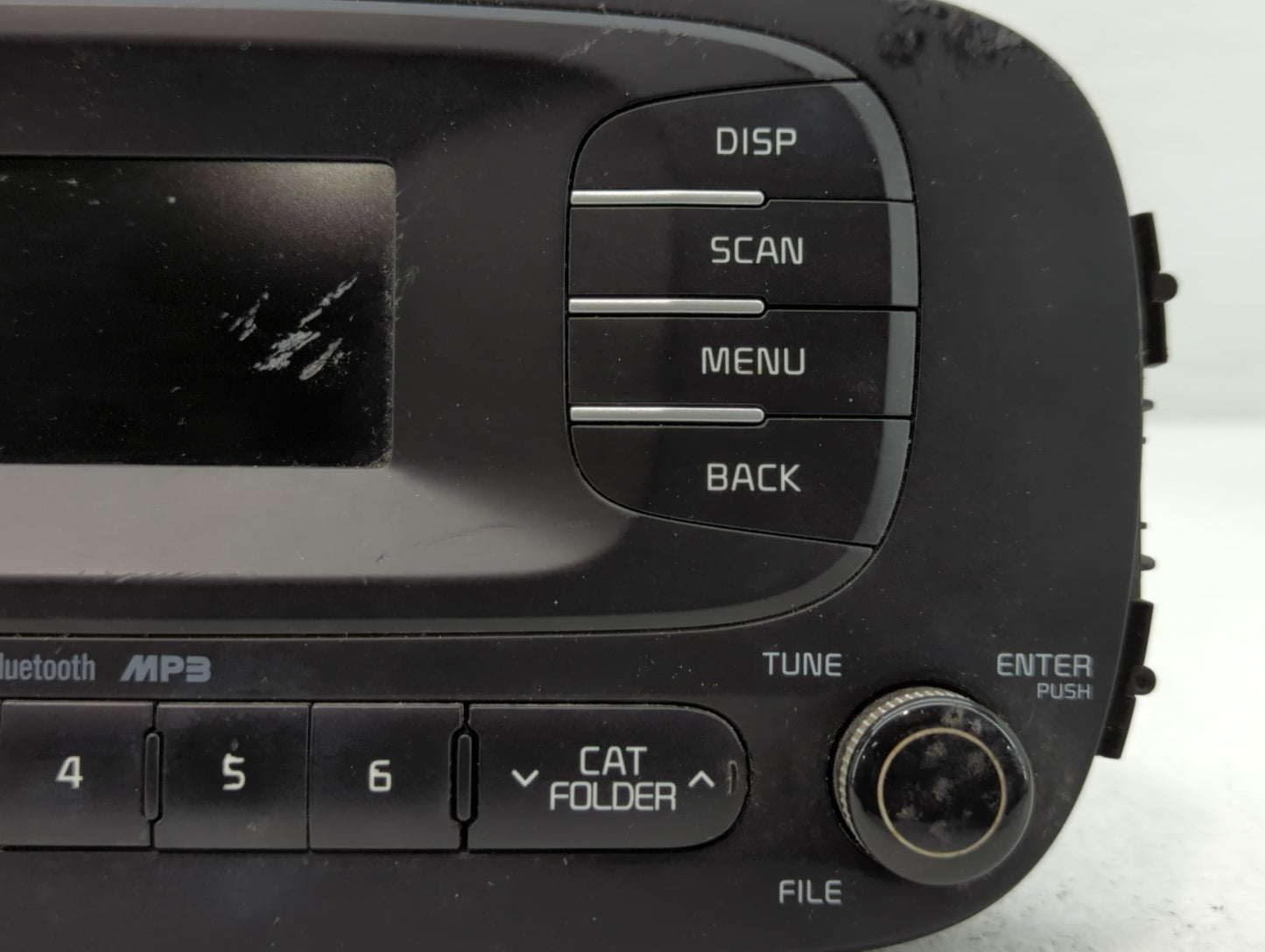 2014-2016 Kia Soul Radio AM FM Cd Player Receiver Replacement P/N:96170-B2090CA Fits Fits 2014 2015 2016 OEM Used Auto Parts