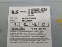 2014-2016 Kia Soul Radio AM FM Cd Player Receiver Replacement P/N:96170-B2090CA Fits Fits 2014 2015 2016 OEM Used Auto Parts