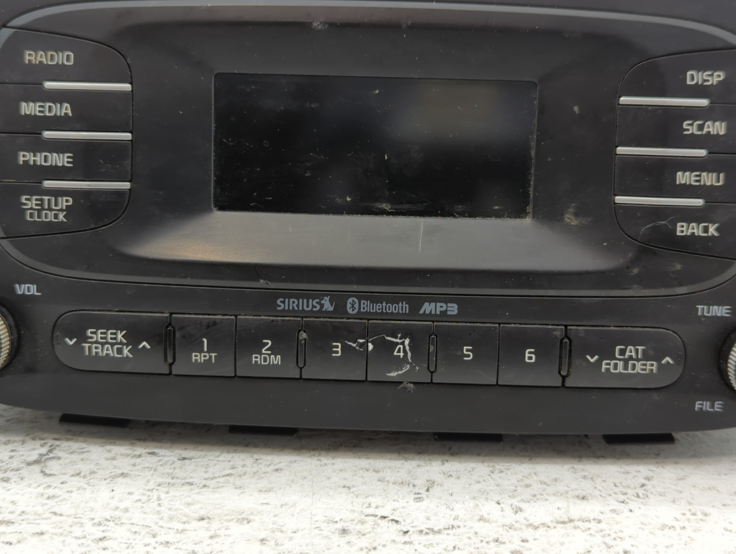 2014-2016 Kia Soul Am Fm Cd Player Radio Receiver - Oemusedautoparts1.com