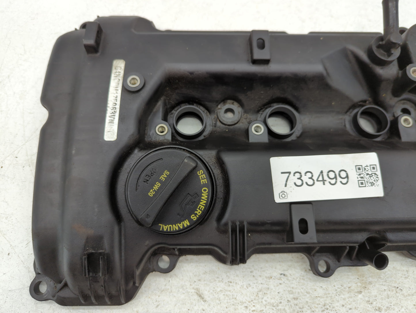2014 Kia Soul Driver Left Cylinder Head Valve Cover P/N:22410-2E210 Fits OEM Used Auto Parts - Oemusedautoparts1.com