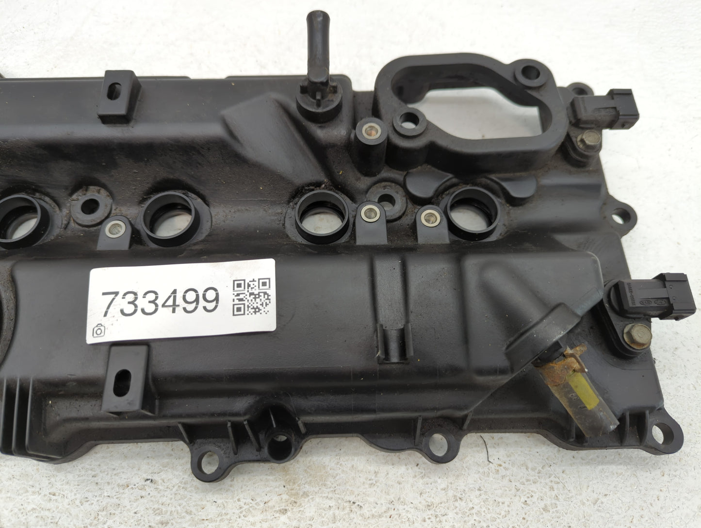 2014 Kia Soul Driver Left Cylinder Head Valve Cover P/N:22410-2E210 Fits OEM Used Auto Parts - Oemusedautoparts1.com