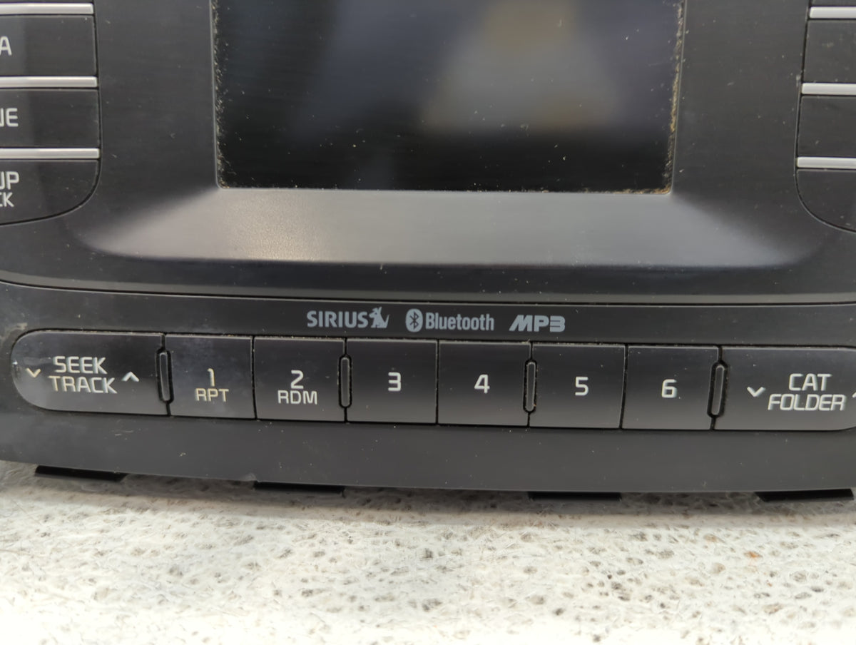 2014-2016 Kia Soul Am Fm Cd Player Radio Receiver 744335 - Oemusedautoparts1.com