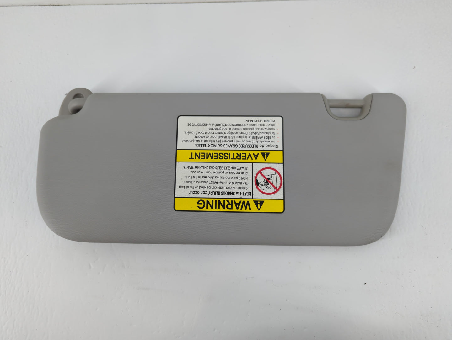 2014-2019 Kia Soul Sun Visor Shade Replacement Passenger Right Mirror Fits Fits 2014 2015 2016 2017 2018 2019 OEM Used Auto 