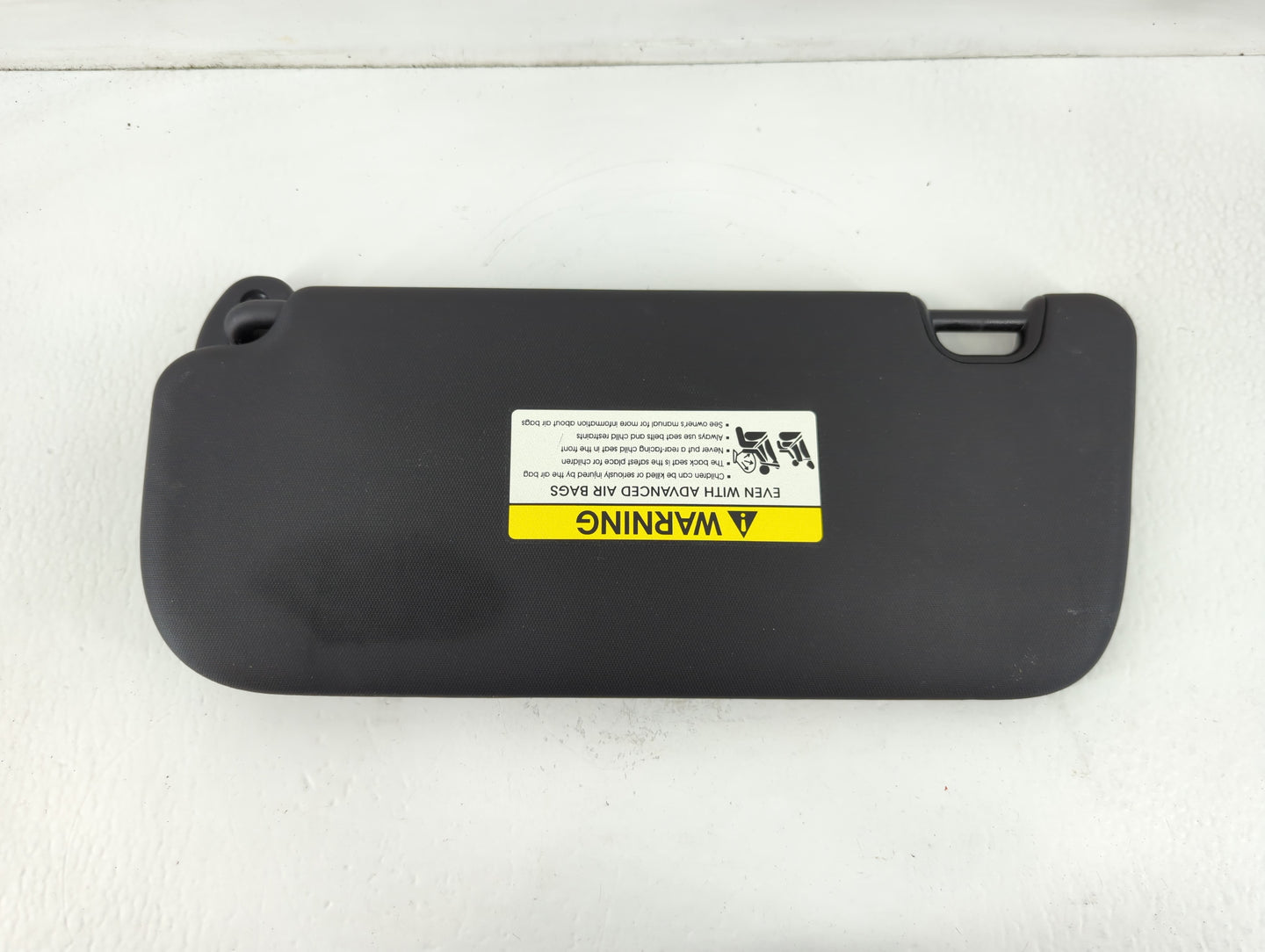 2014-2019 Kia Soul Sun Visor Shade Replacement Passenger Right Mirror Fits Fits 2014 2015 2016 2017 2018 2019 OEM Used Auto 