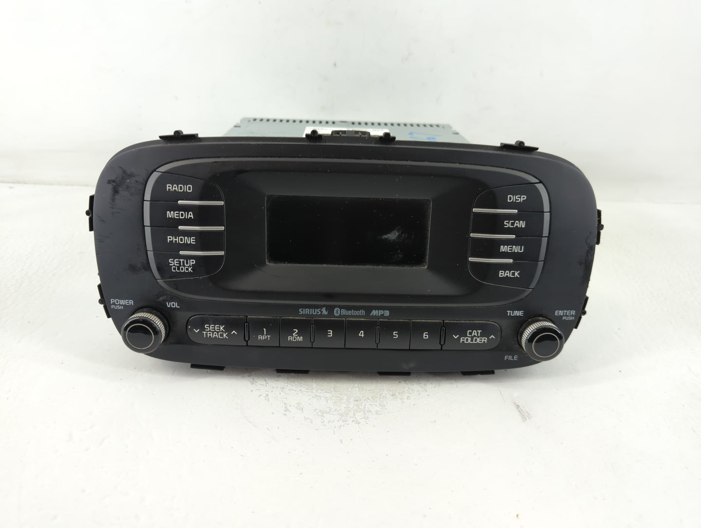 2014-2016 Kia Soul Radio AM FM Cd Player Receiver Replacement P/N:96170-B2090CA Fits Fits 2014 2015 2016 OEM Used Auto Parts