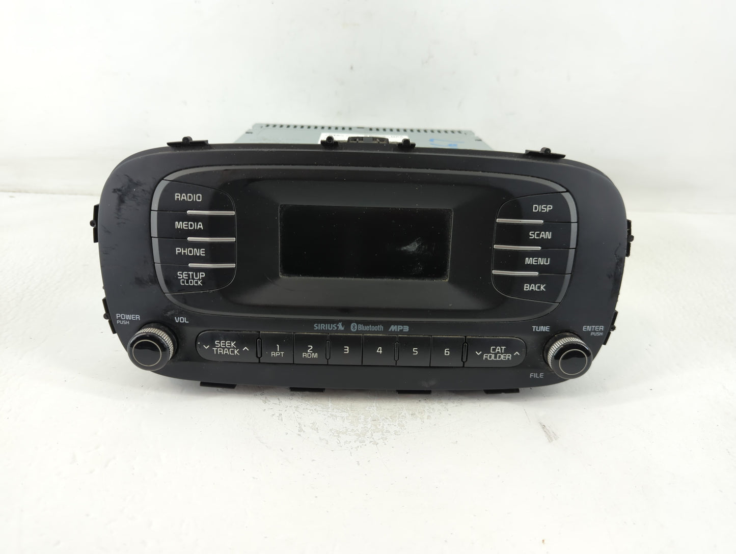 2014-2016 Kia Soul Radio AM FM Cd Player Receiver Replacement P/N:96170-B2090CA Fits Fits 2014 2015 2016 OEM Used Auto Parts