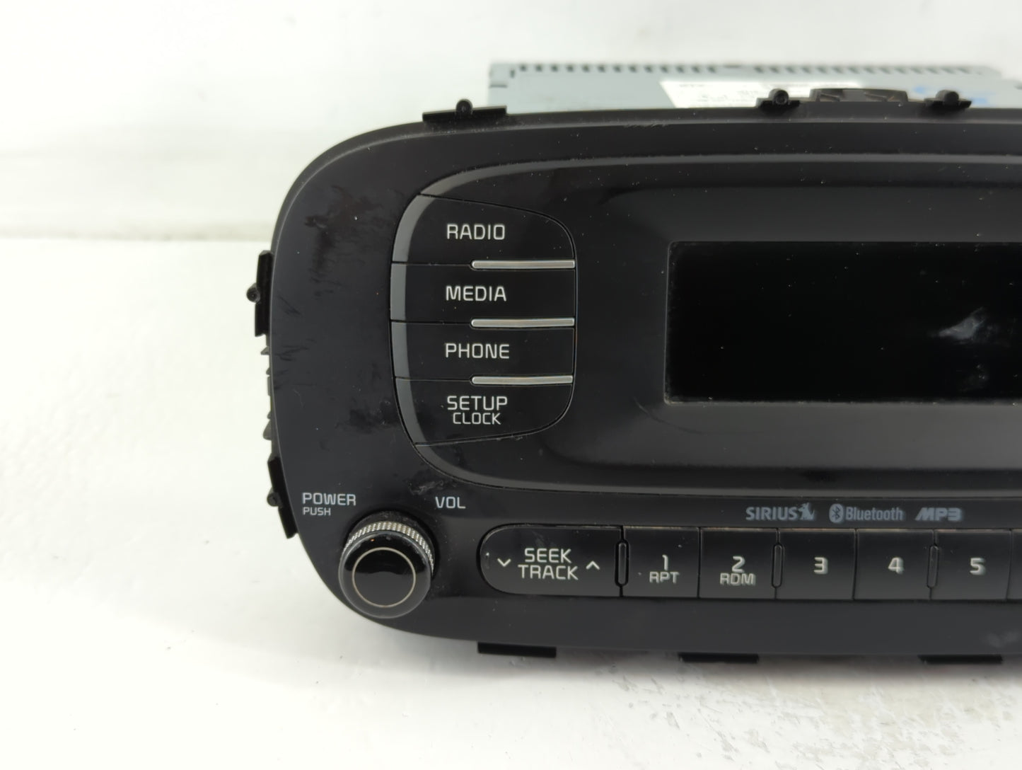 2014-2016 Kia Soul Radio AM FM Cd Player Receiver Replacement P/N:96170-B2090CA Fits Fits 2014 2015 2016 OEM Used Auto Parts