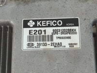 2014 Kia Soul PCM Engine Control Computer ECU ECM PCU OEM P/N:39133-2EHA0 Fits OEM Used Auto Parts - Oemusedautoparts1.com
