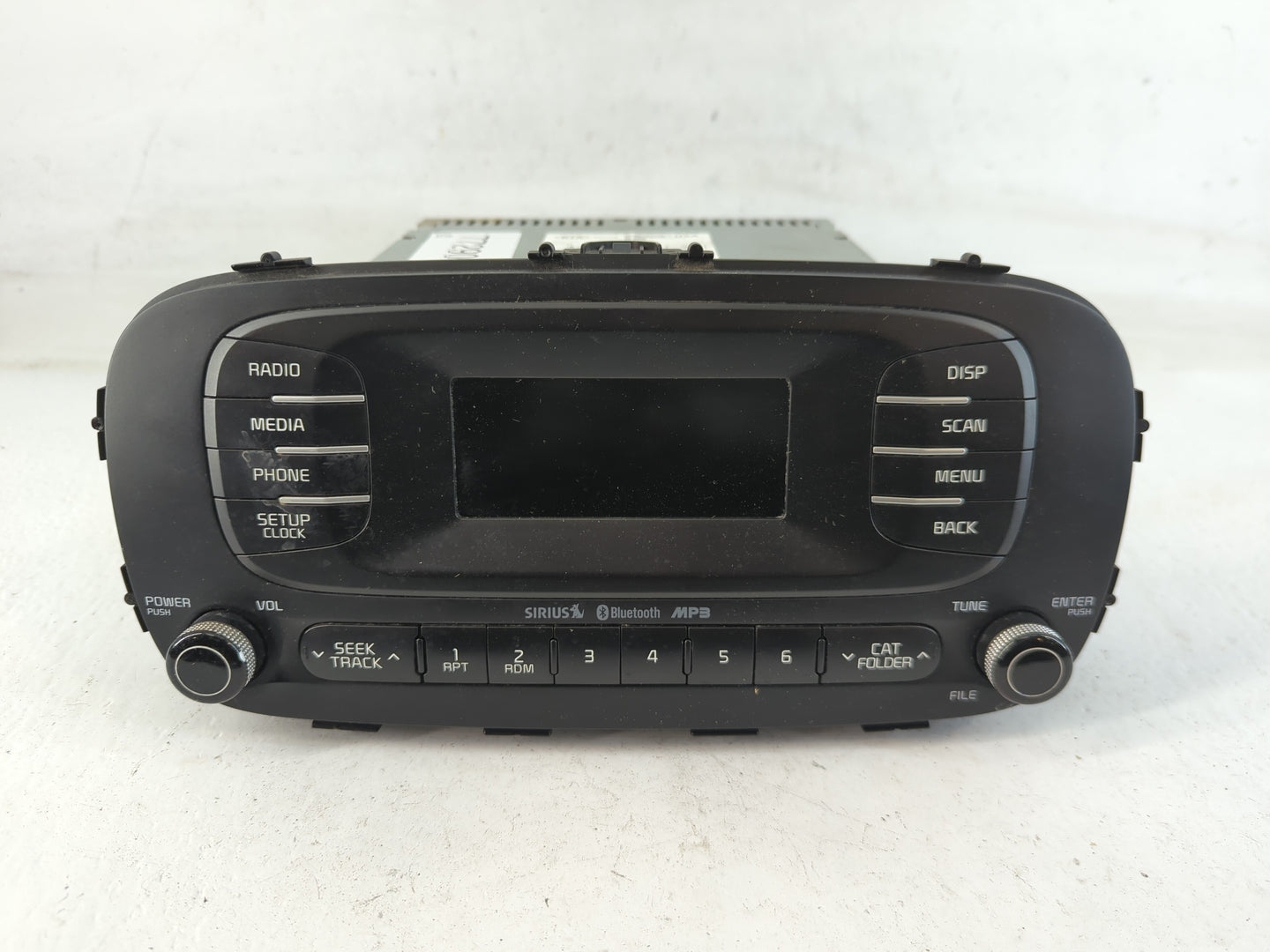 2014-2016 Kia Soul Radio AM FM Cd Player Receiver Replacement P/N:96170-B2090CA Fits Fits 2014 2015 2016 OEM Used Auto Parts