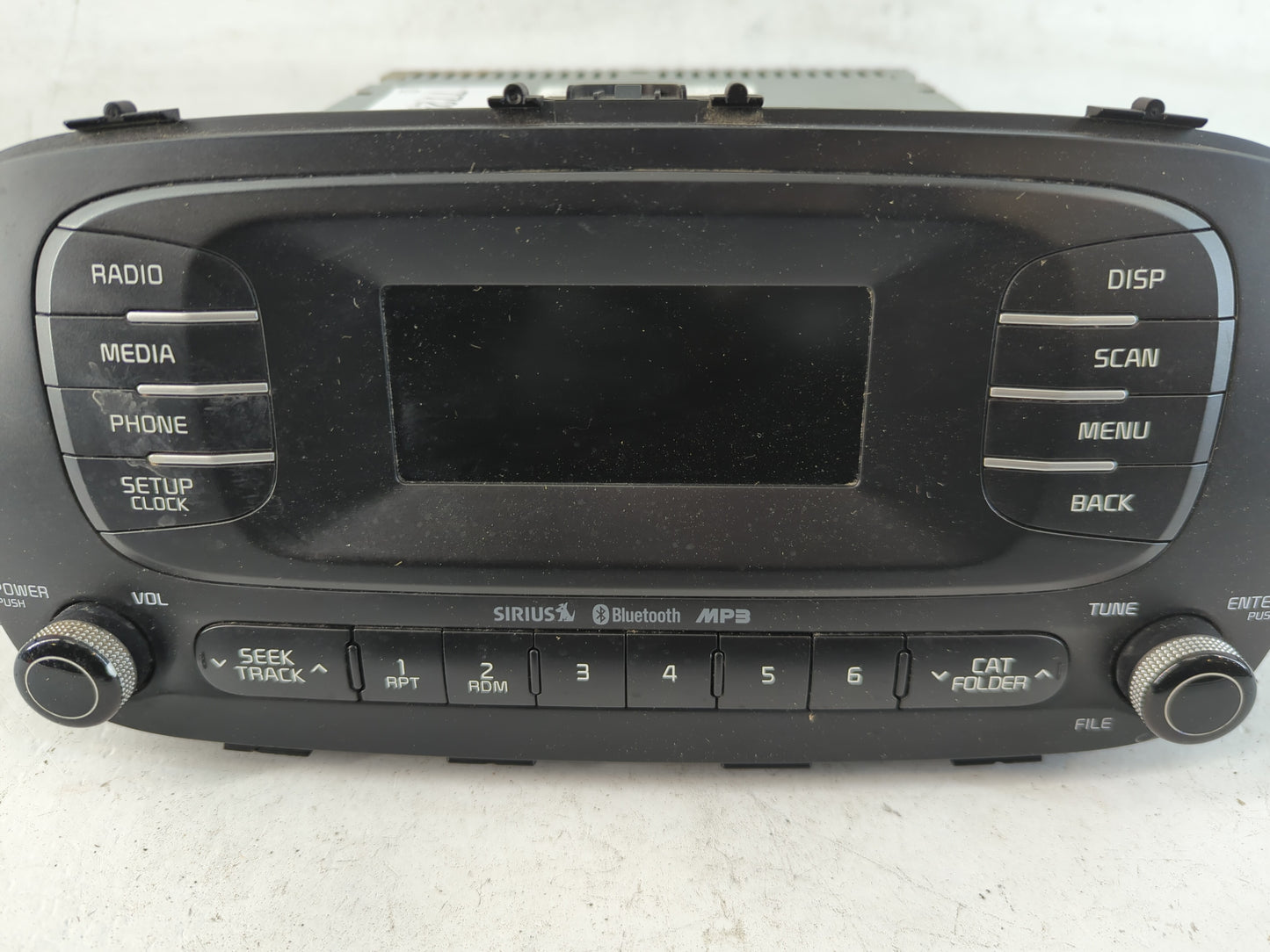 2014-2016 Kia Soul Radio AM FM Cd Player Receiver Replacement P/N:96170-B2090CA Fits Fits 2014 2015 2016 OEM Used Auto Parts