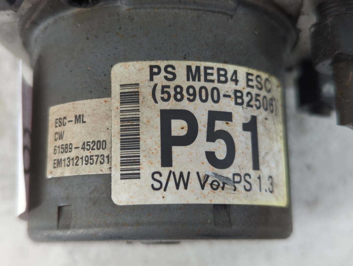 2014-2015 Kia Soul ABS Pump Control Module Replacement P/N:58900-B2506 Fits Fits 2014 2015 OEM Used Auto Parts - Oemusedauto