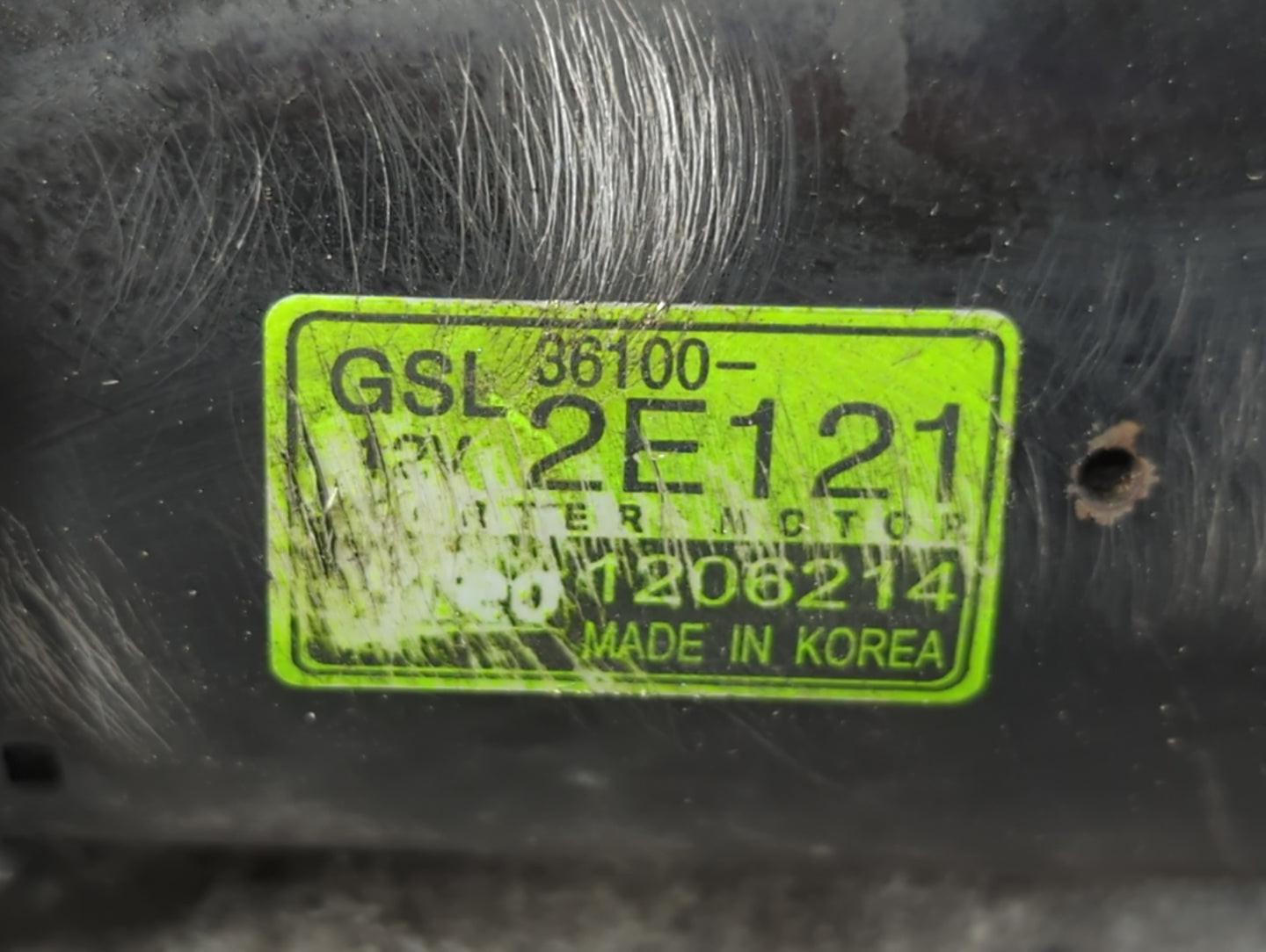 2014-2015 Kia Soul Car Starter Motor Solenoid OEM P/N:36100-2E121 Fits Fits 2014 2015 2016 OEM Used Auto Parts - Oemusedauto