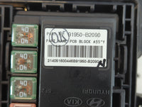 2014 Kia Soul Fusebox Fuse Box Panel Relay Module P/N:91950-B2090 Fits OEM Used Auto Parts - Oemusedautoparts1.com
