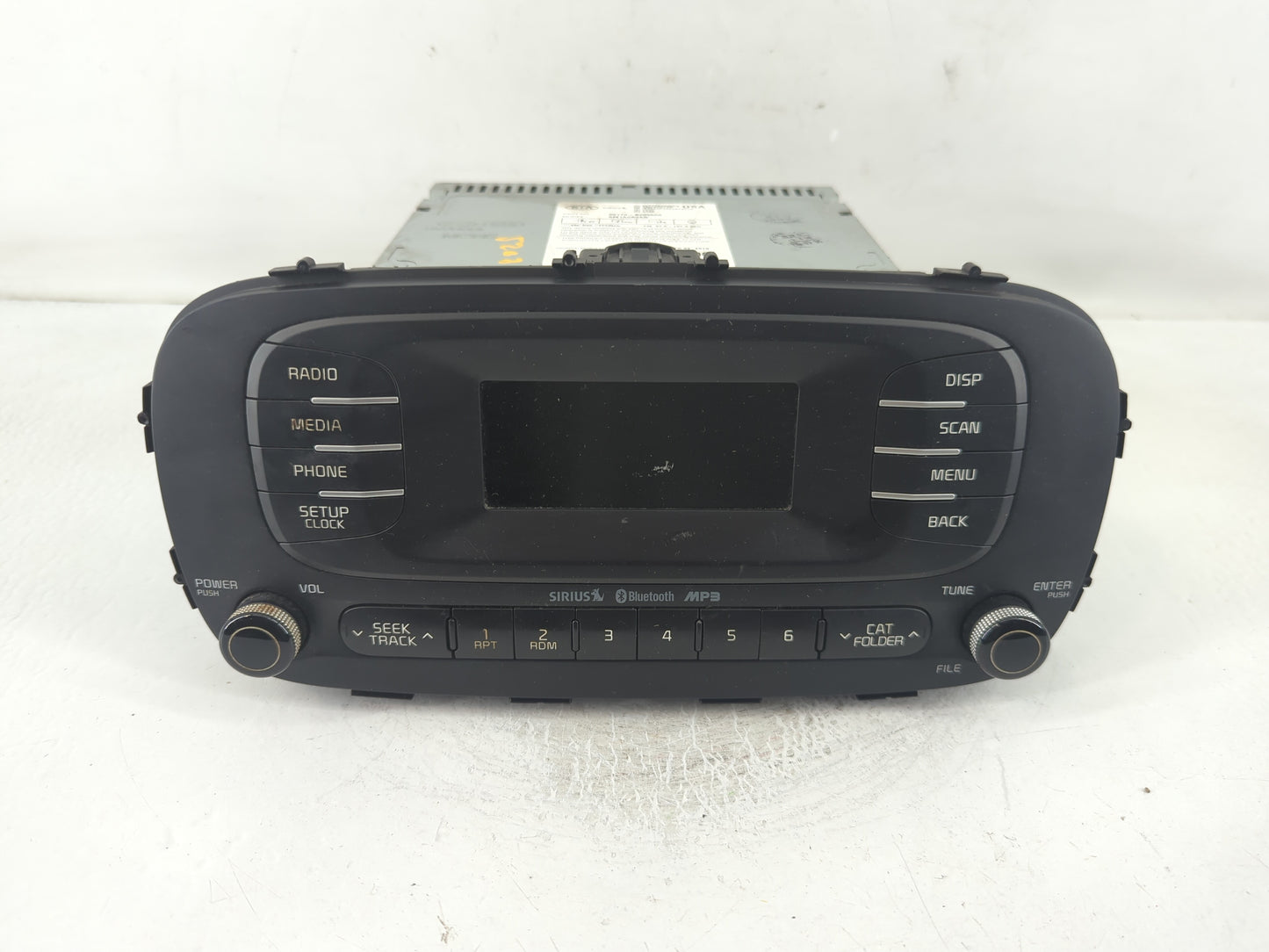2014-2016 Kia Soul Radio AM FM Cd Player Receiver Replacement P/N:96170-B2090CA Fits Fits 2014 2015 2016 OEM Used Auto Parts