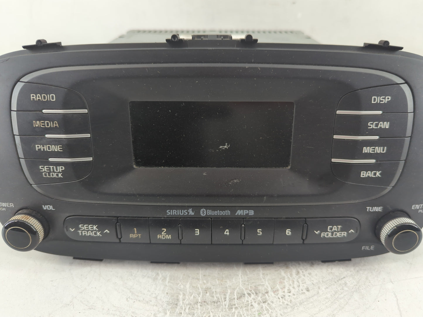 2014-2016 Kia Soul Radio AM FM Cd Player Receiver Replacement P/N:96170-B2090CA Fits Fits 2014 2015 2016 OEM Used Auto Parts