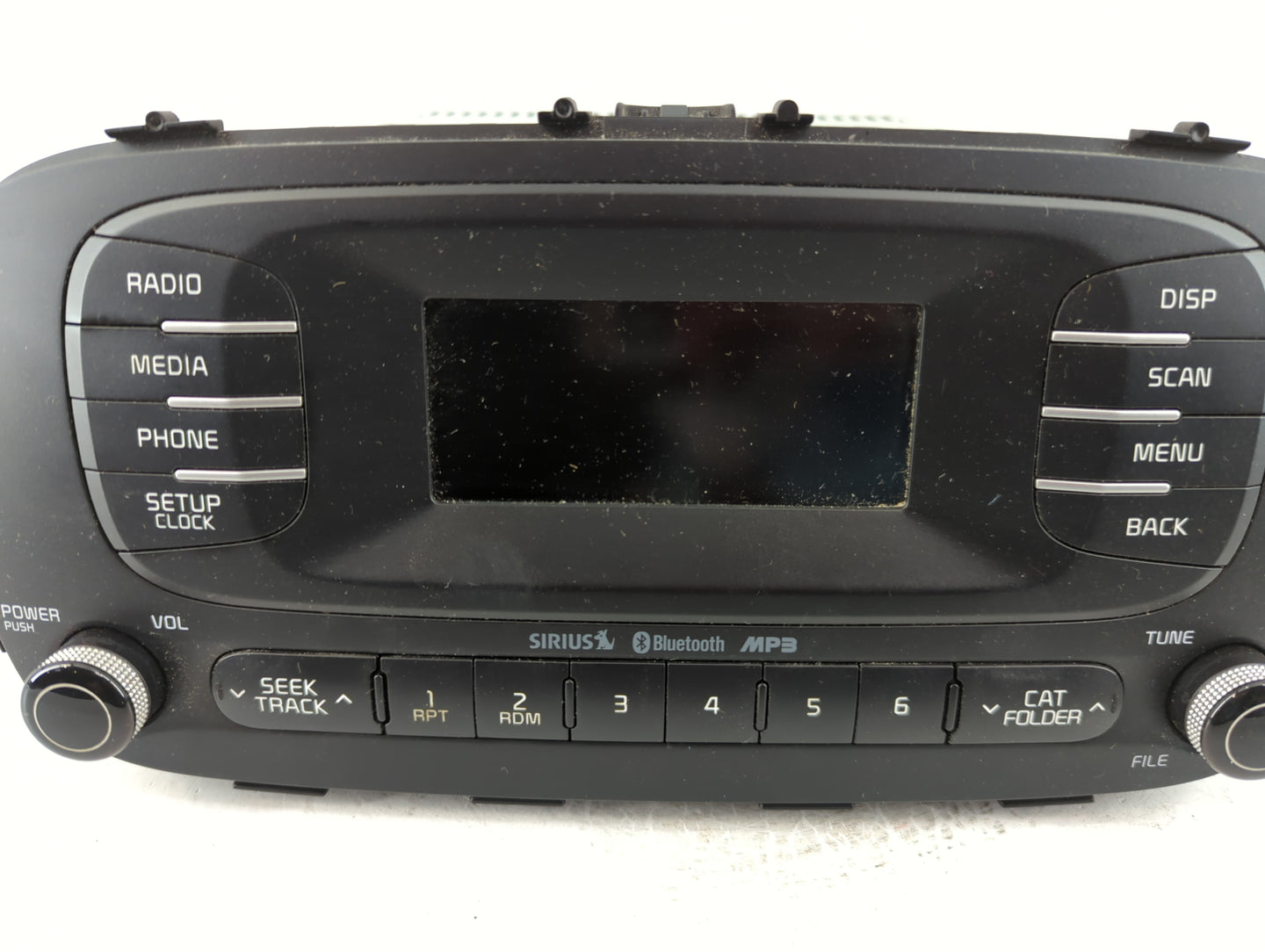 2014-2016 Kia Soul Radio AM FM Cd Player Receiver Replacement P/N:96170-B2090CA Fits Fits 2014 2015 2016 OEM Used Auto Parts