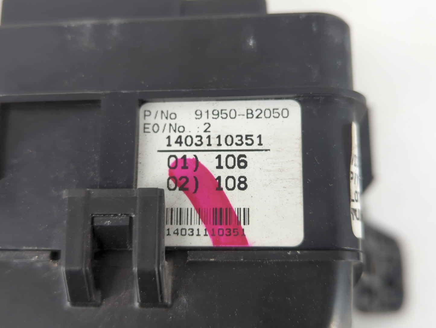 2014 Kia Soul Fusebox Fuse Box Panel Relay Module P/N:91950-B2050 Fits OEM Used Auto Parts - Oemusedautoparts1.com