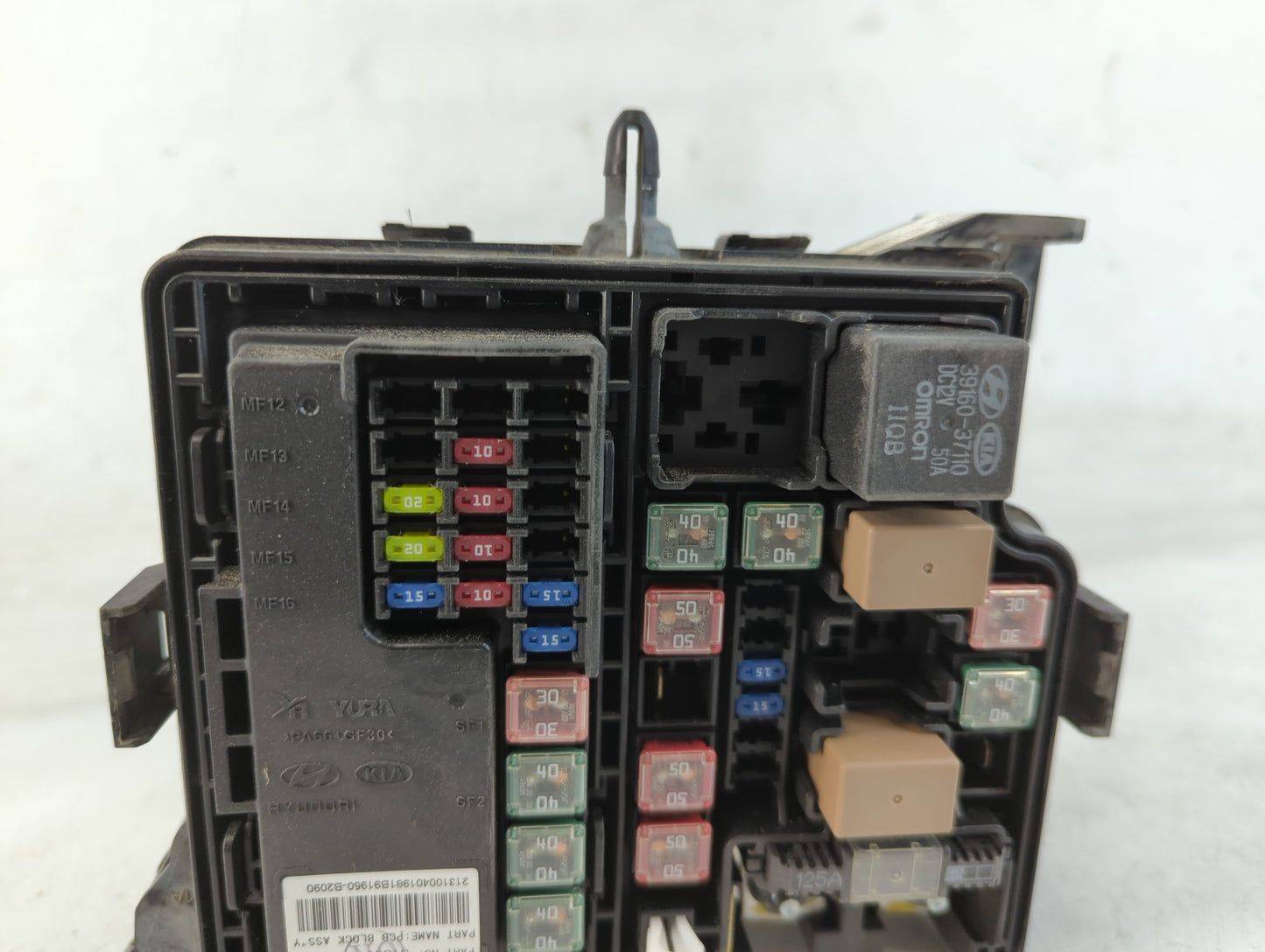 2014 Kia Soul Fusebox Fuse Box Panel Relay Module P/N:20131031 Fits OEM Used Auto Parts - Oemusedautoparts1.com
