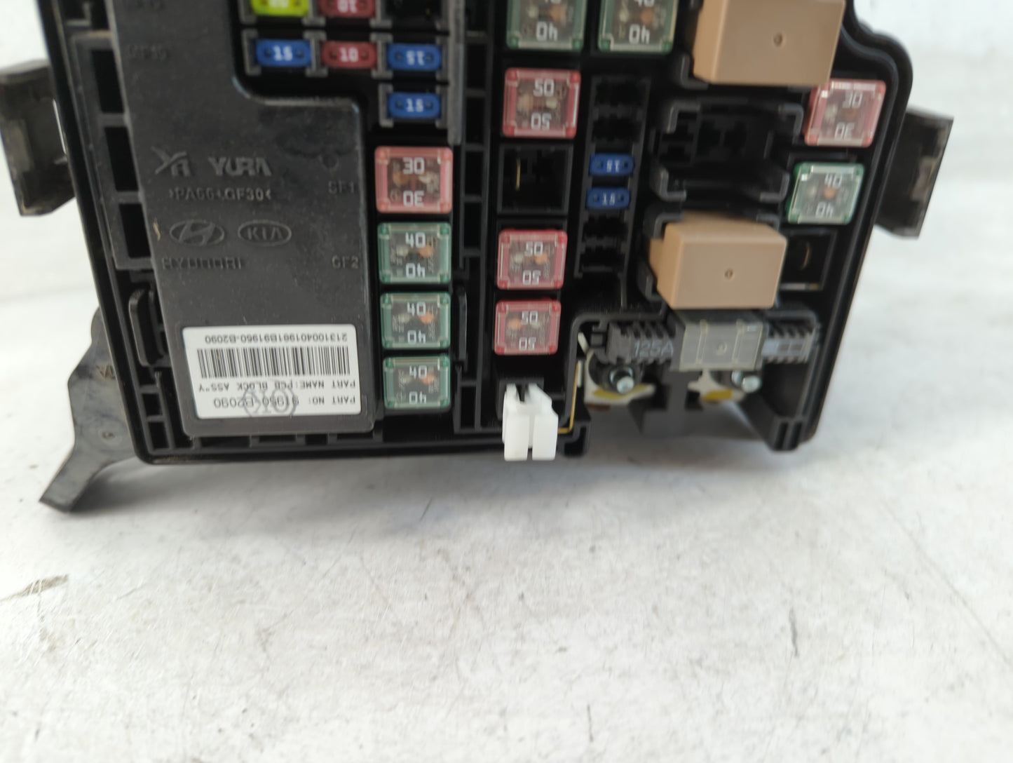 2014 Kia Soul Fusebox Fuse Box Panel Relay Module P/N:20131031 Fits OEM Used Auto Parts - Oemusedautoparts1.com