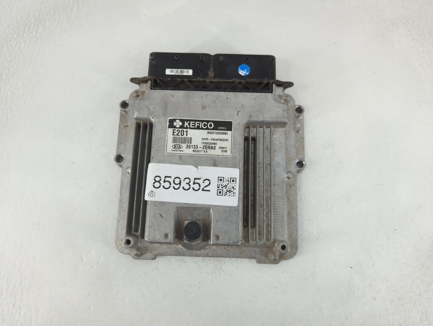 2014 Kia Soul PCM Engine Control Computer ECU ECM PCU OEM P/N:39133-2EHA0 Fits OEM Used Auto Parts - Oemusedautoparts1.com