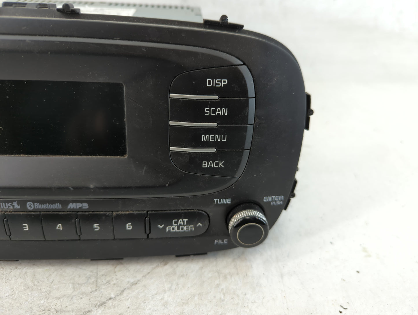 2014-2016 Kia Soul Radio AM FM Cd Player Receiver Replacement P/N:96170-B2090CA Fits Fits 2014 2015 2016 OEM Used Auto Parts