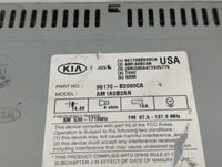 2014-2016 Kia Soul Radio AM FM Cd Player Receiver Replacement P/N:96170-B2090CA Fits Fits 2014 2015 2016 OEM Used Auto Parts
