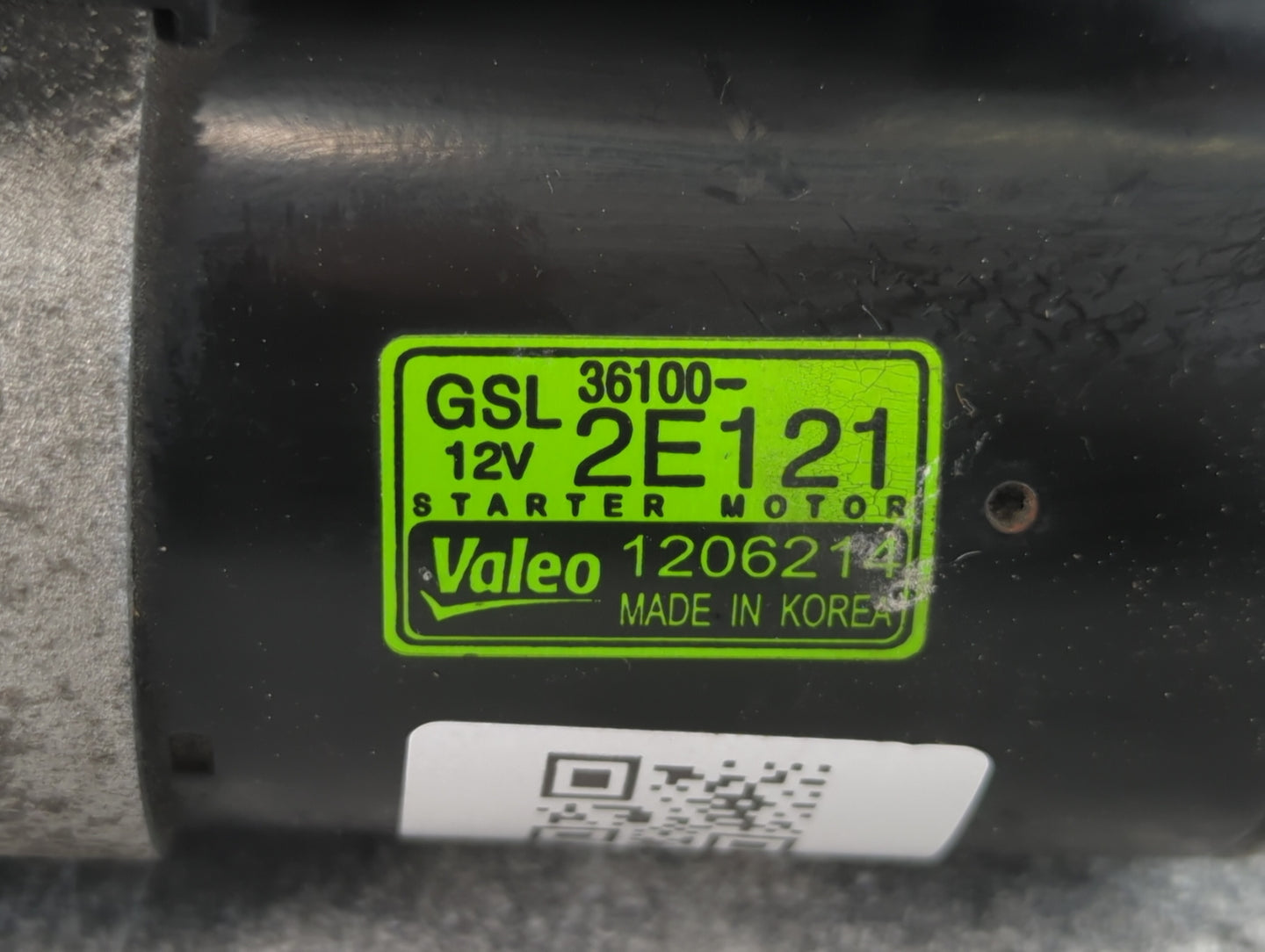 2014-2015 Kia Soul Car Starter Motor Solenoid OEM P/N:36100-2E121 Fits Fits 2014 2015 2016 OEM Used Auto Parts - Oemusedauto