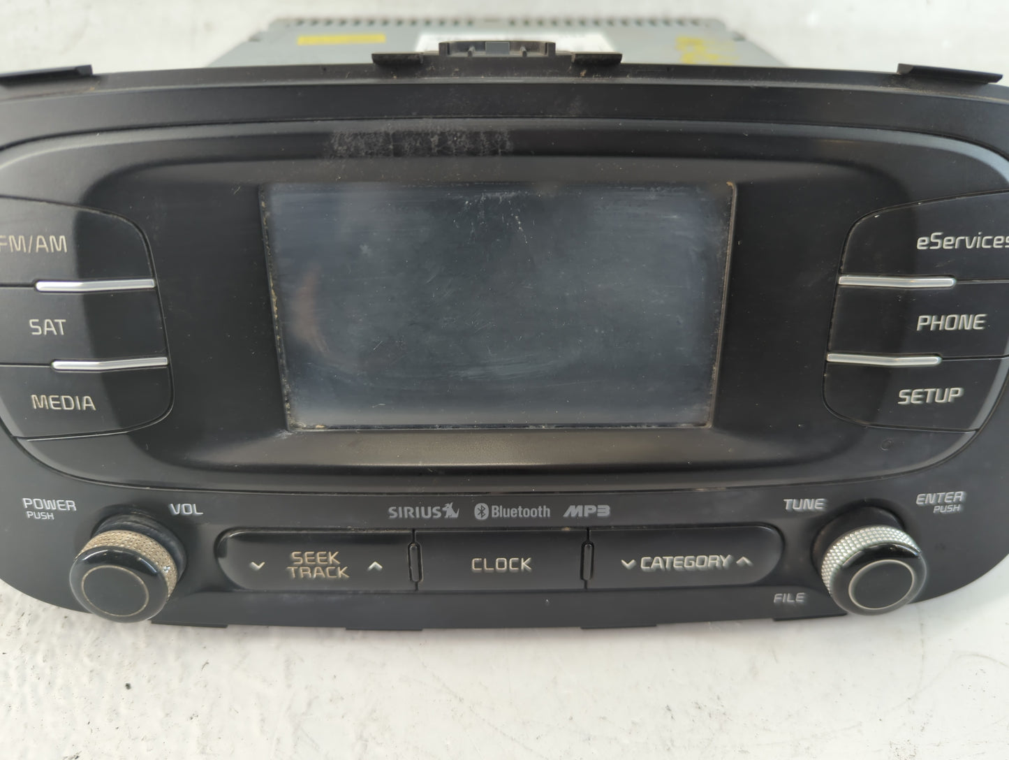 2014-2016 Kia Soul Radio AM FM Cd Player Receiver Replacement P/N:96160-B2020CA Fits Fits 2014 2015 2016 OEM Used Auto Parts